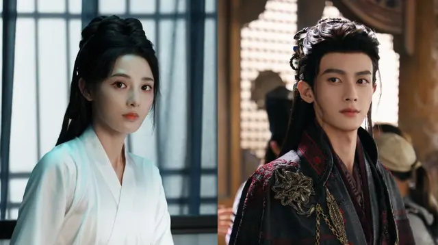 彭小苒主演武侠剧《朝无念》官宣，搭档陈鹤一饰演红衣女魔头 _ 现场图